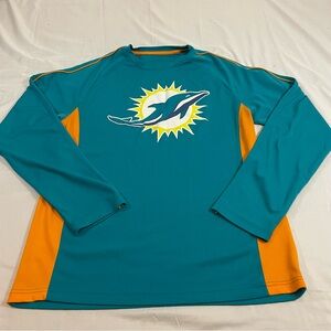 NFL Miami Dolphins Long Sleeve Performance Shirt